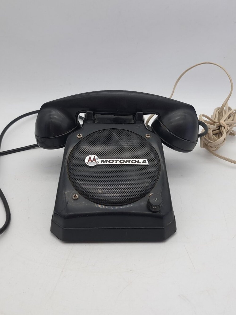 Black Motorola Intercom Phone 209778 Working